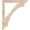 Ekena Millwork Legacy Slat Smooth Bracket, Douglas Fir, 3 1/2"W x 36"D x 42"H BKT04X36X42LEC06SDF - alternate 3